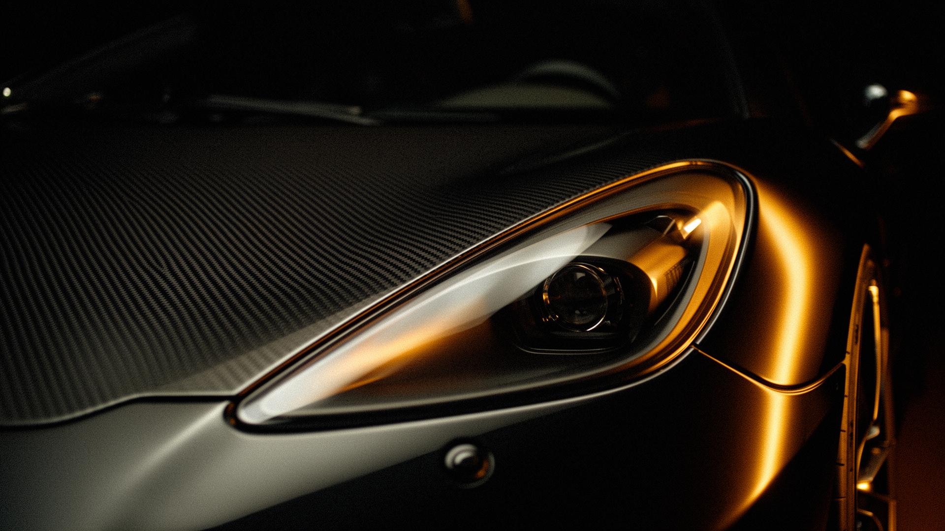 Front quarter · gold reflections