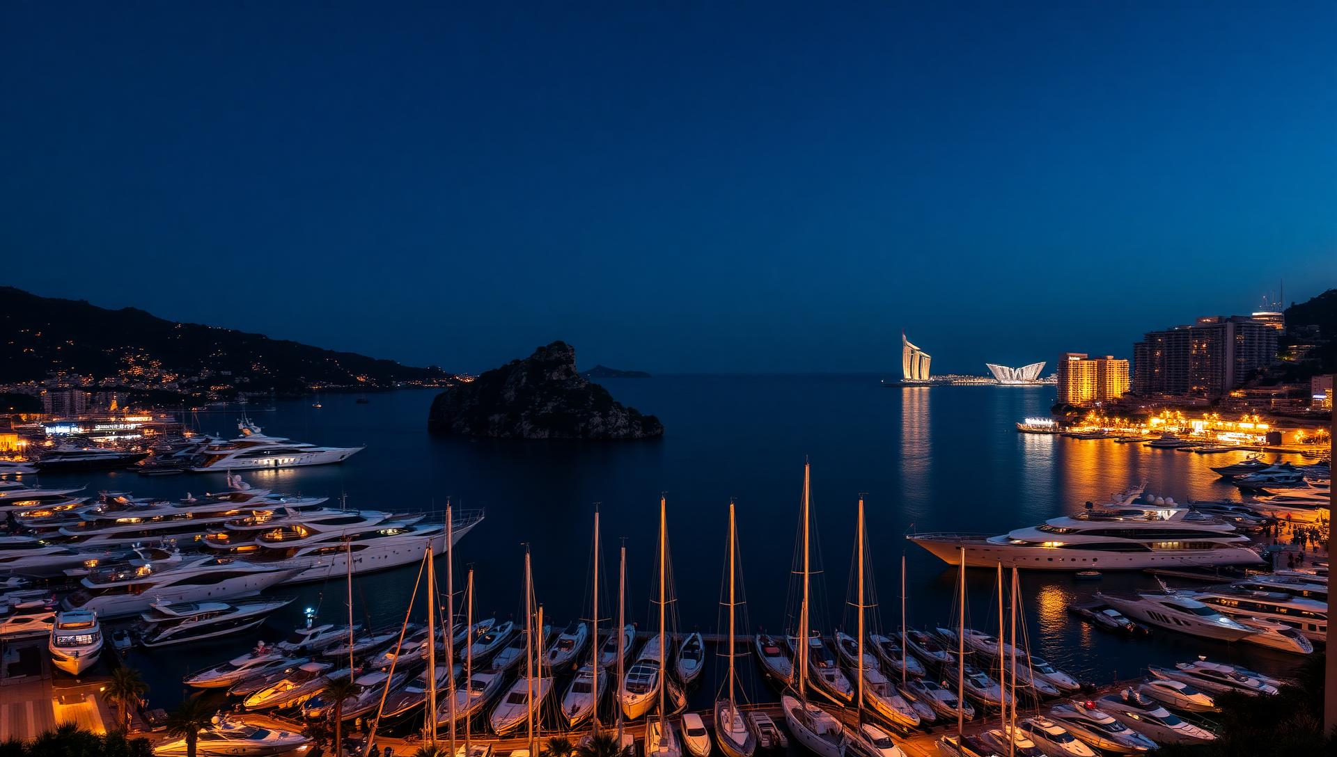 Monaco · night